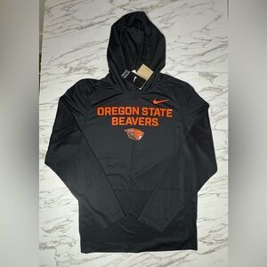 Nike Oregon State Beavers Black Dri Fit Hoodie